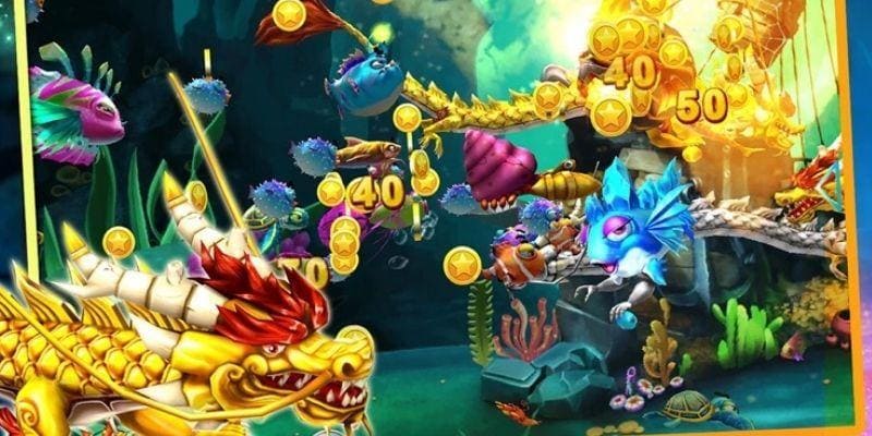 Rồng lớn trong game Ngữ Long săn cá